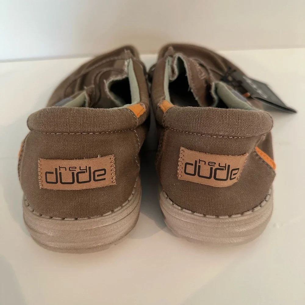 Hey Dude “Wally Washed” Shoes Men’s 13 - Picture 3 of 5